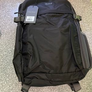 Nice black backpack with laptop or tablet padded pocket. Raxus